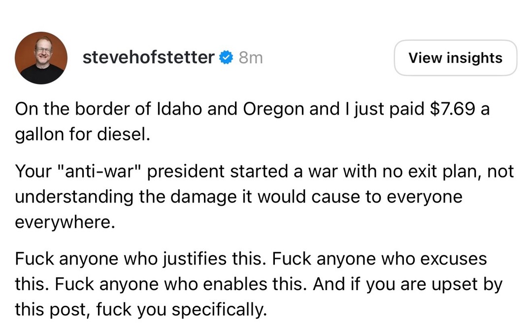 @Steve Hofstetter
