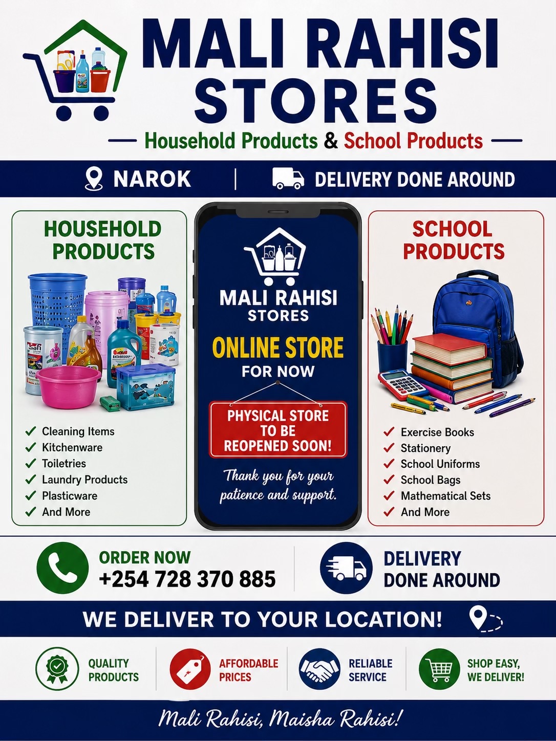 @Mali rahisi stores