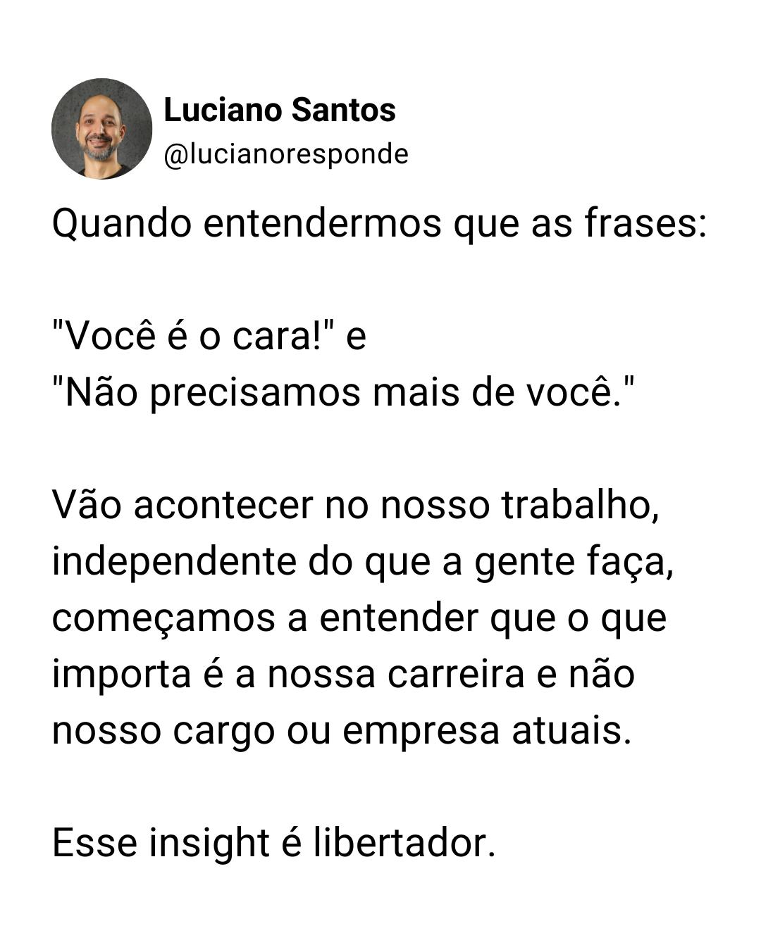 @Luciano Santos
