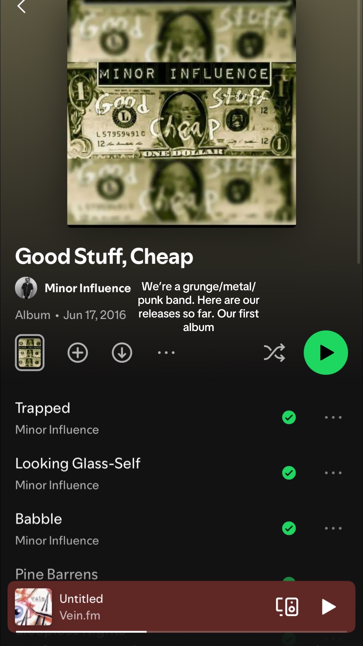 @Minor Influence