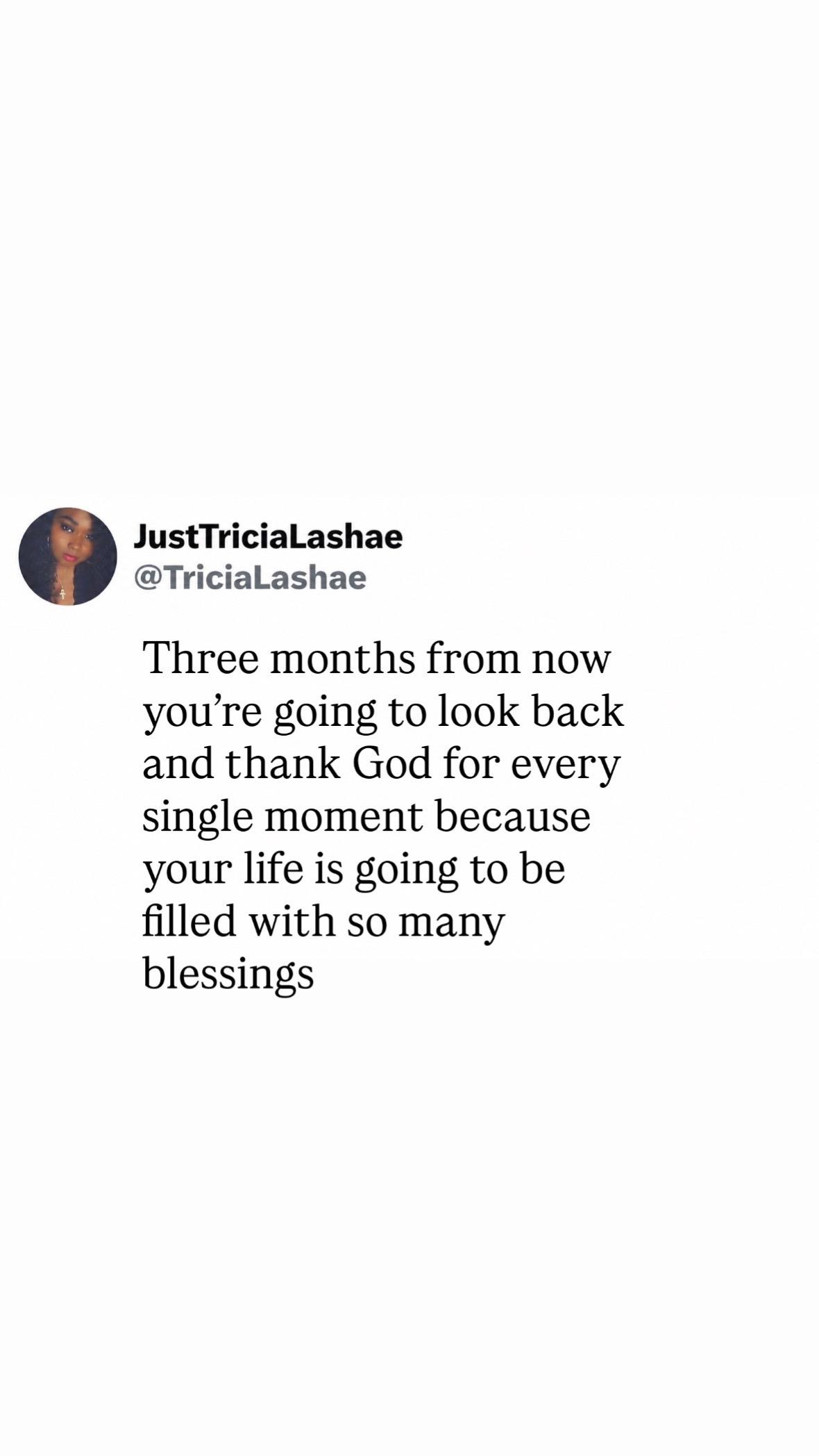 @TriciaLaShae