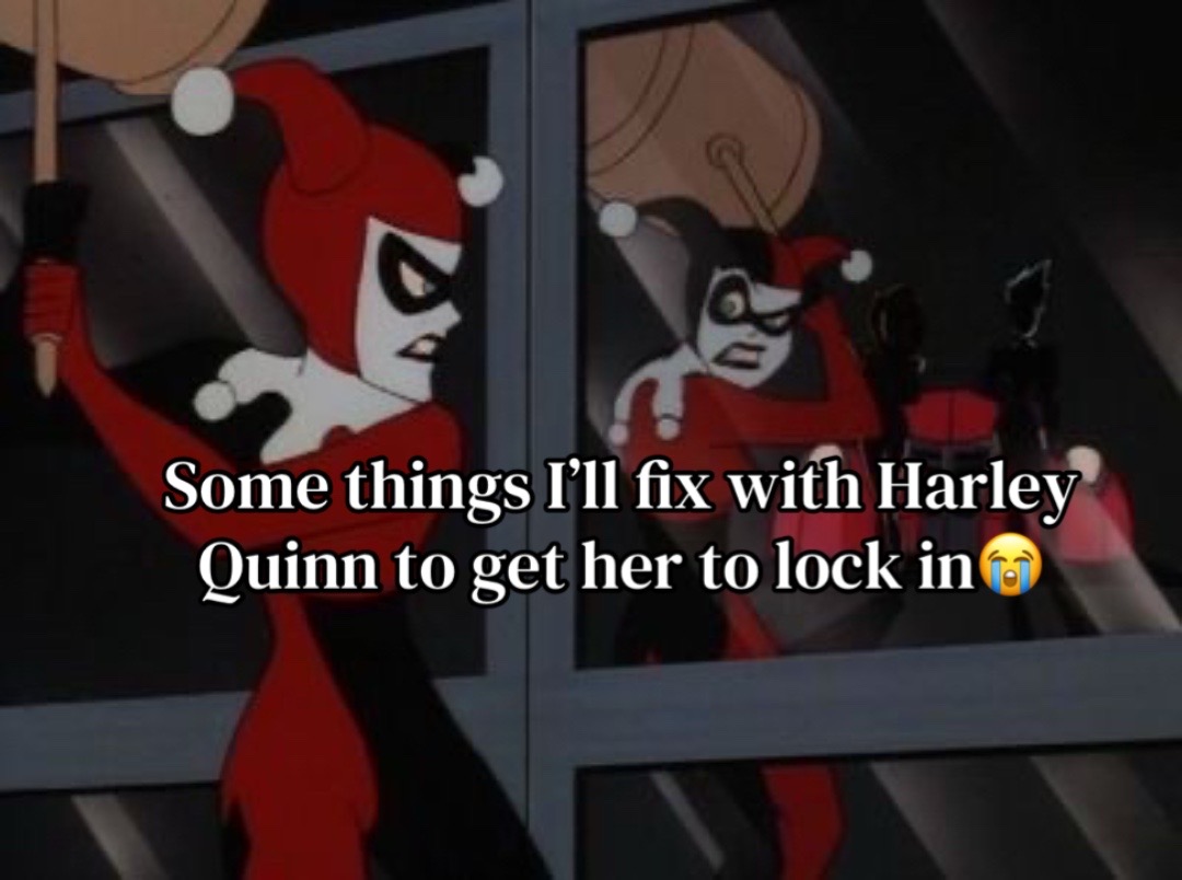 @Harley Quinn fan/ glazer❤️🖤♦️