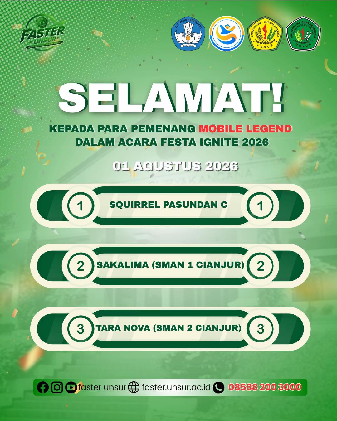 @FASTER UNSUR