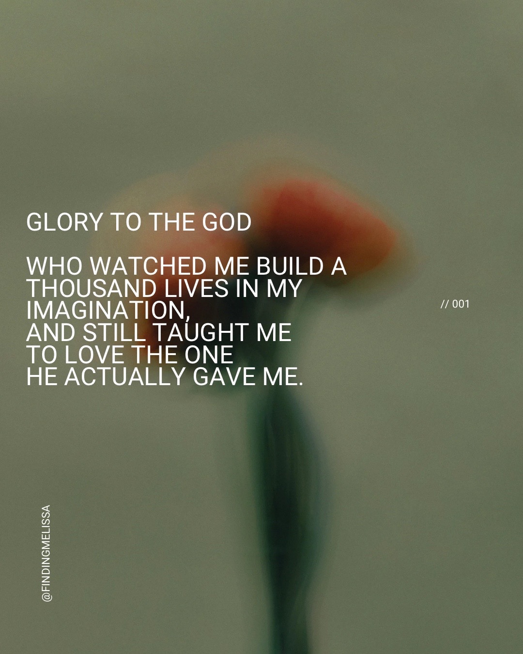@Melissa | Faith mind & meaning
