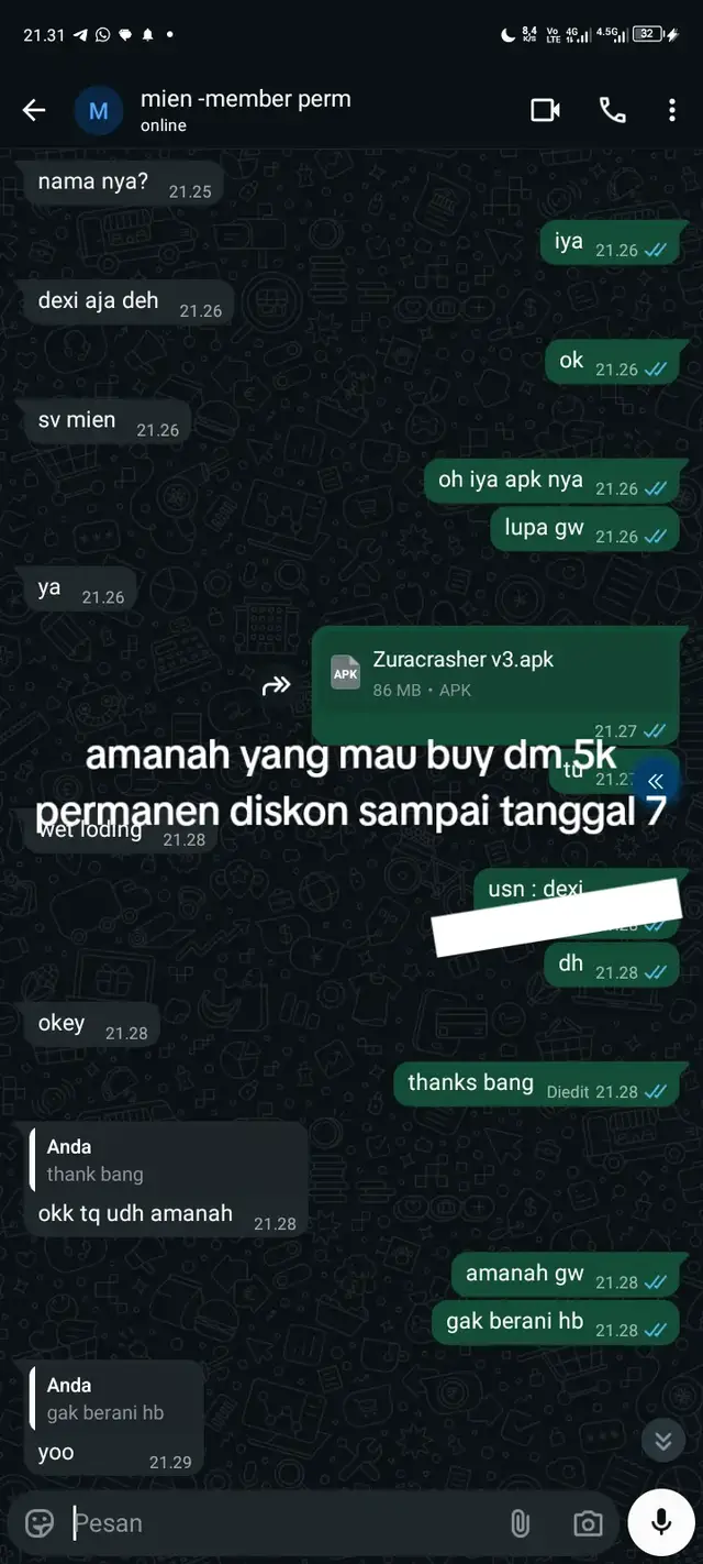 @ZOLYTOD OPEN APK BUG GACOR 20K