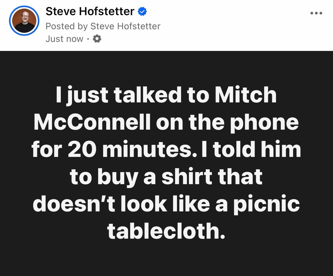 @Steve Hofstetter