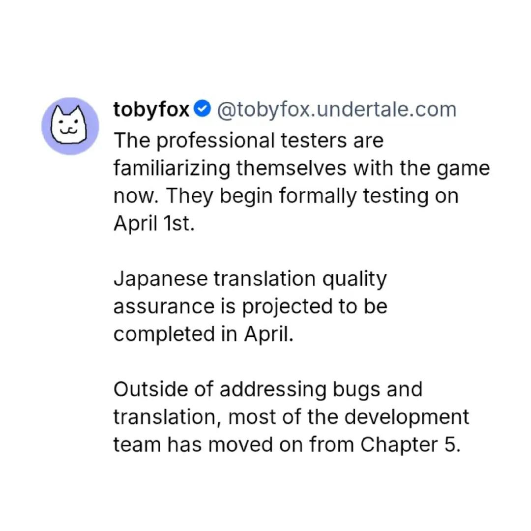 @Toby Fox