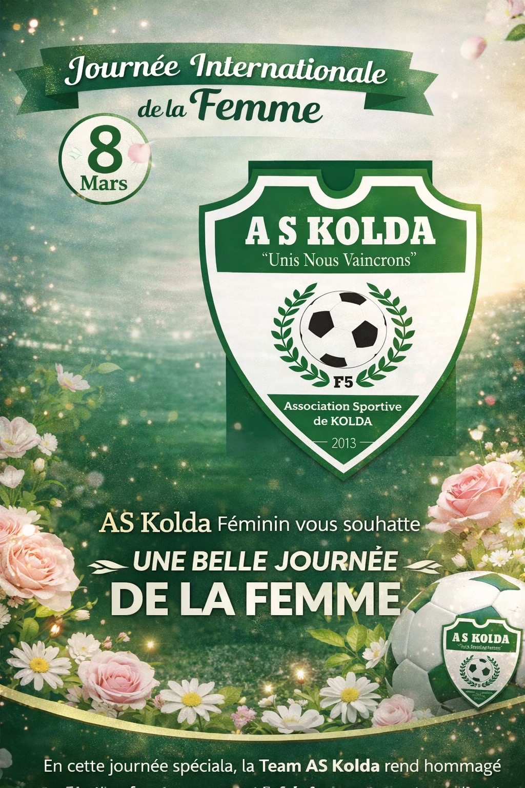 @AS Kolda féminine 💚🤍