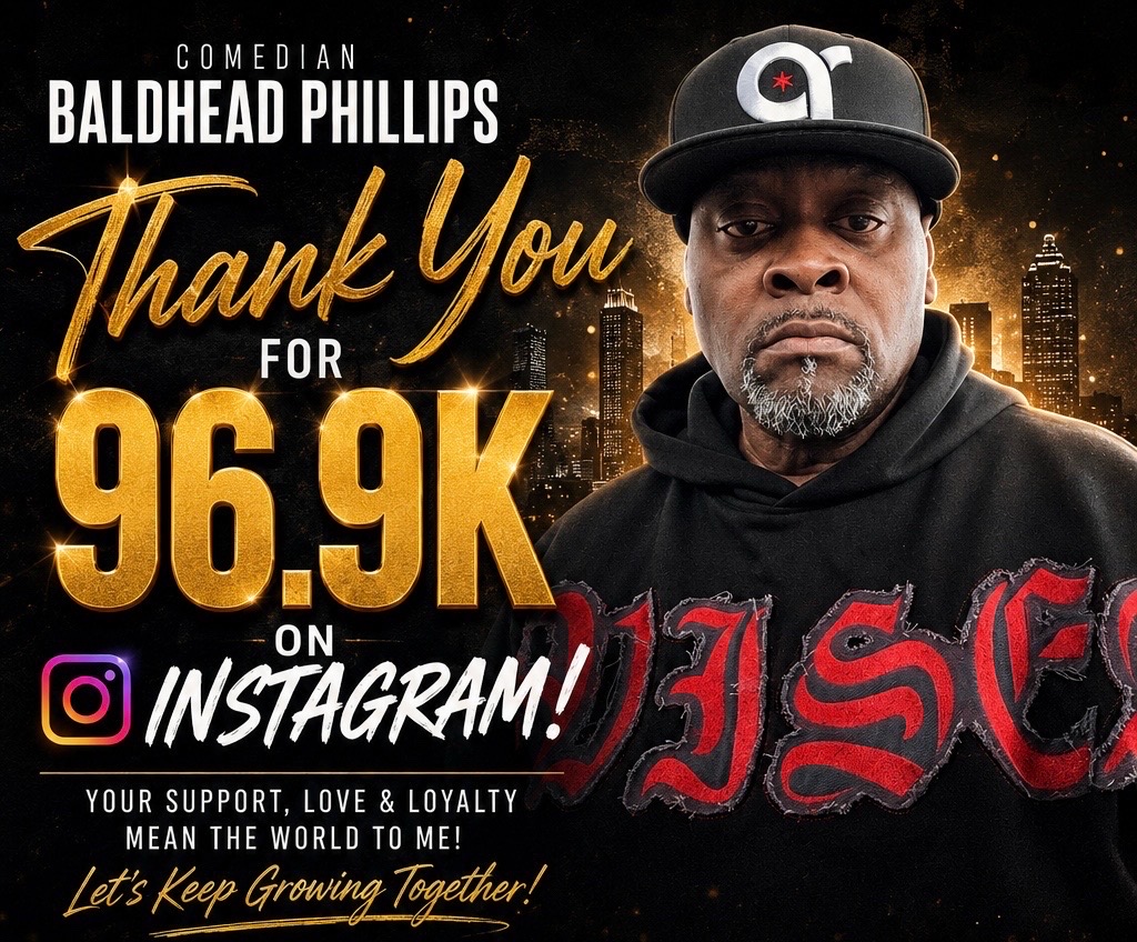 @Comedian Baldhead Phillips