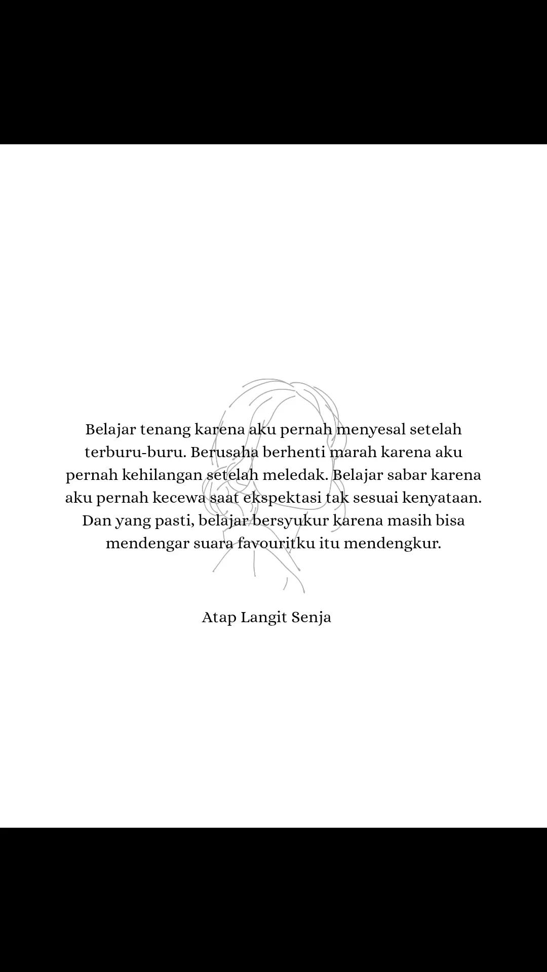 @Atap Langit Senja
