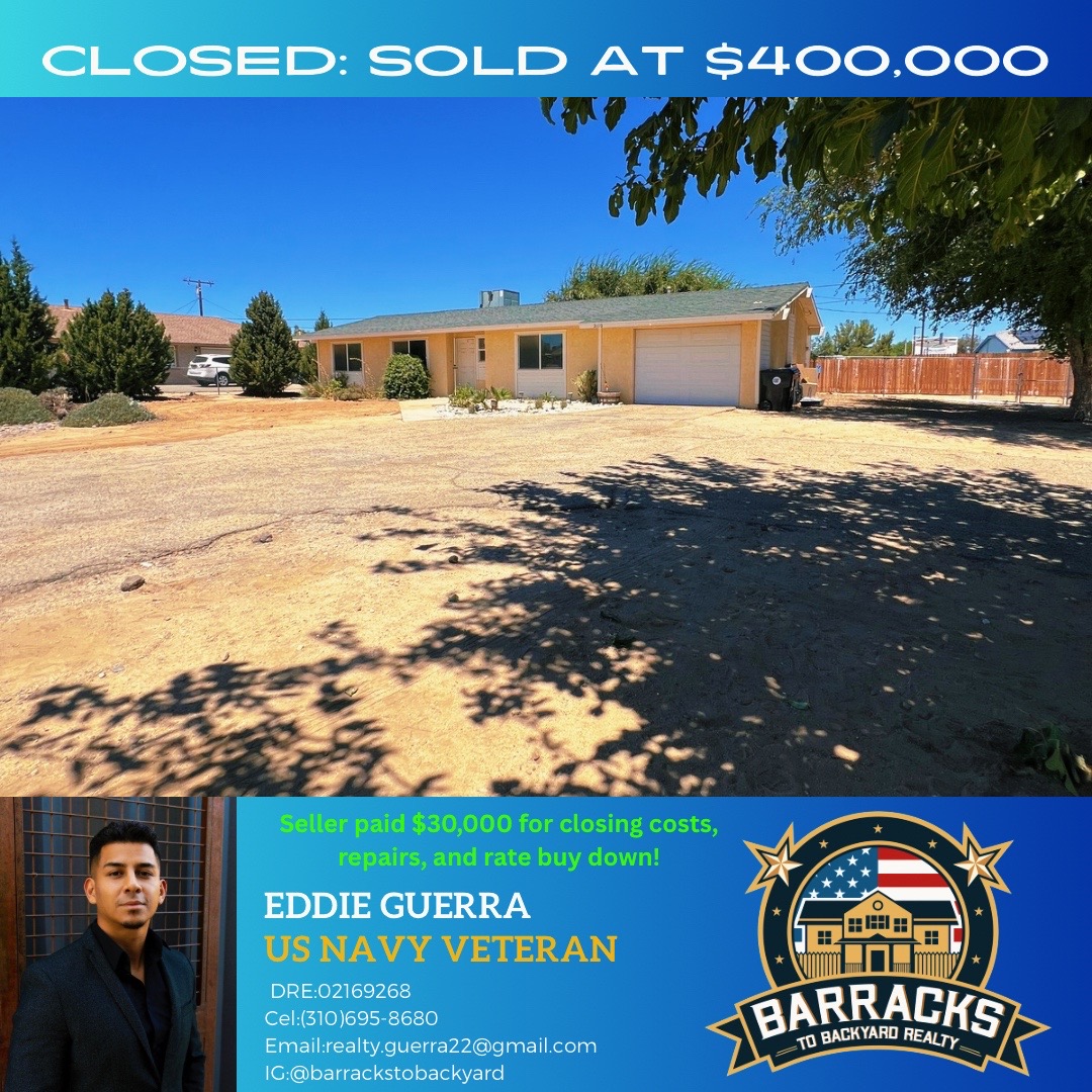 @Barracks To Backyard Realty