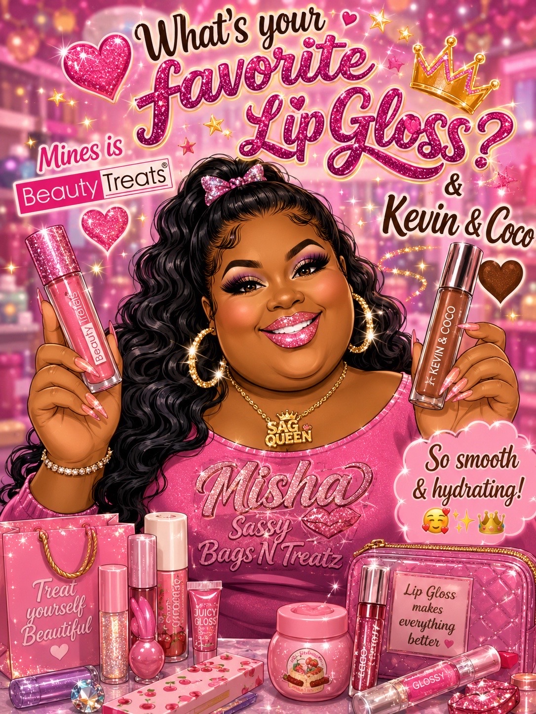 @Nisha Sassy Lip BeautyN Treatz