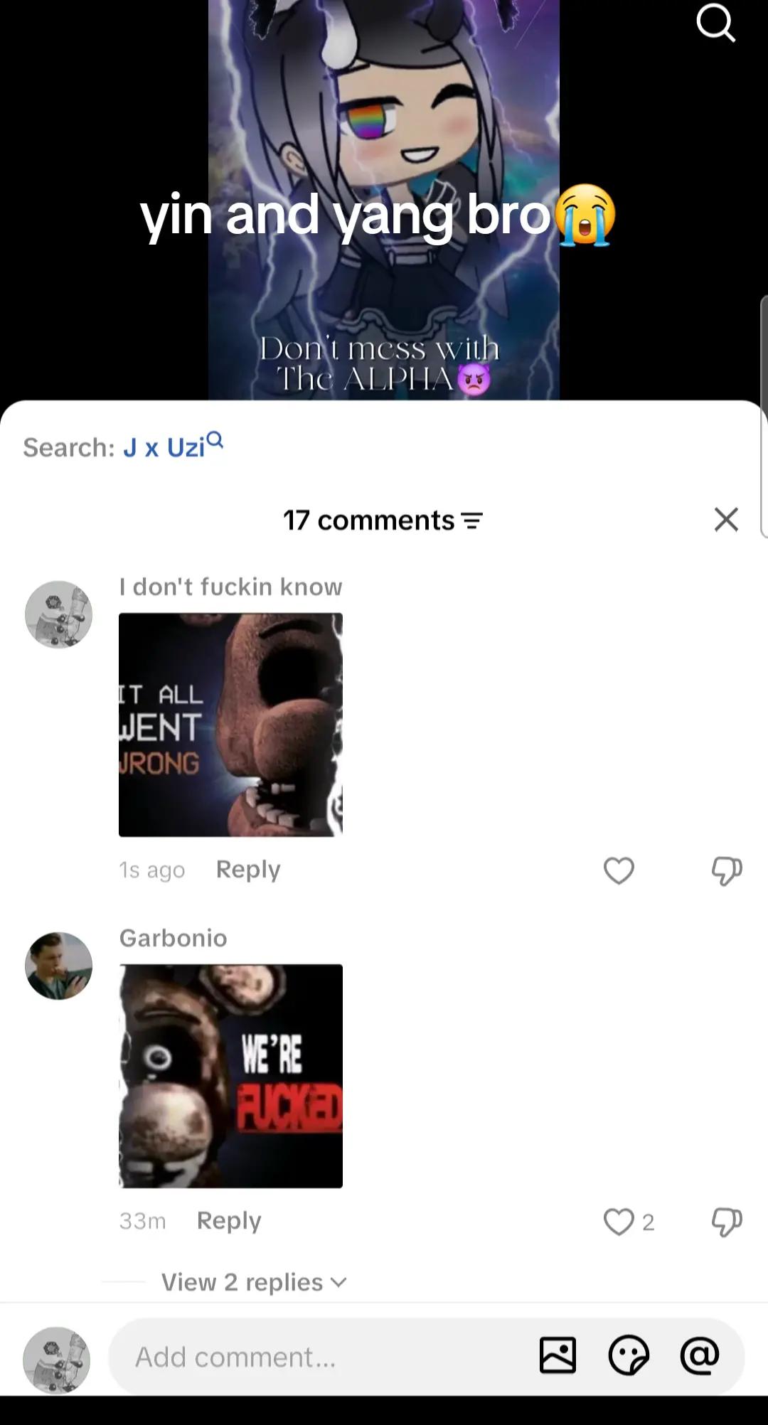 @I don't fuckin know