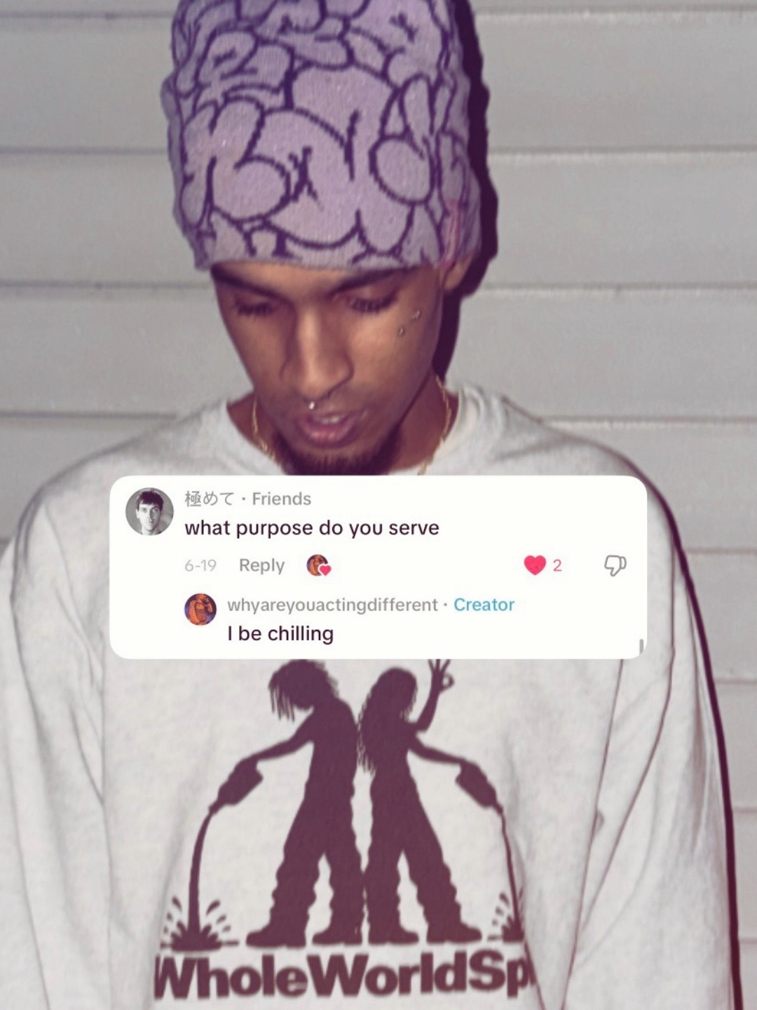 @whyareyouactingdifferent