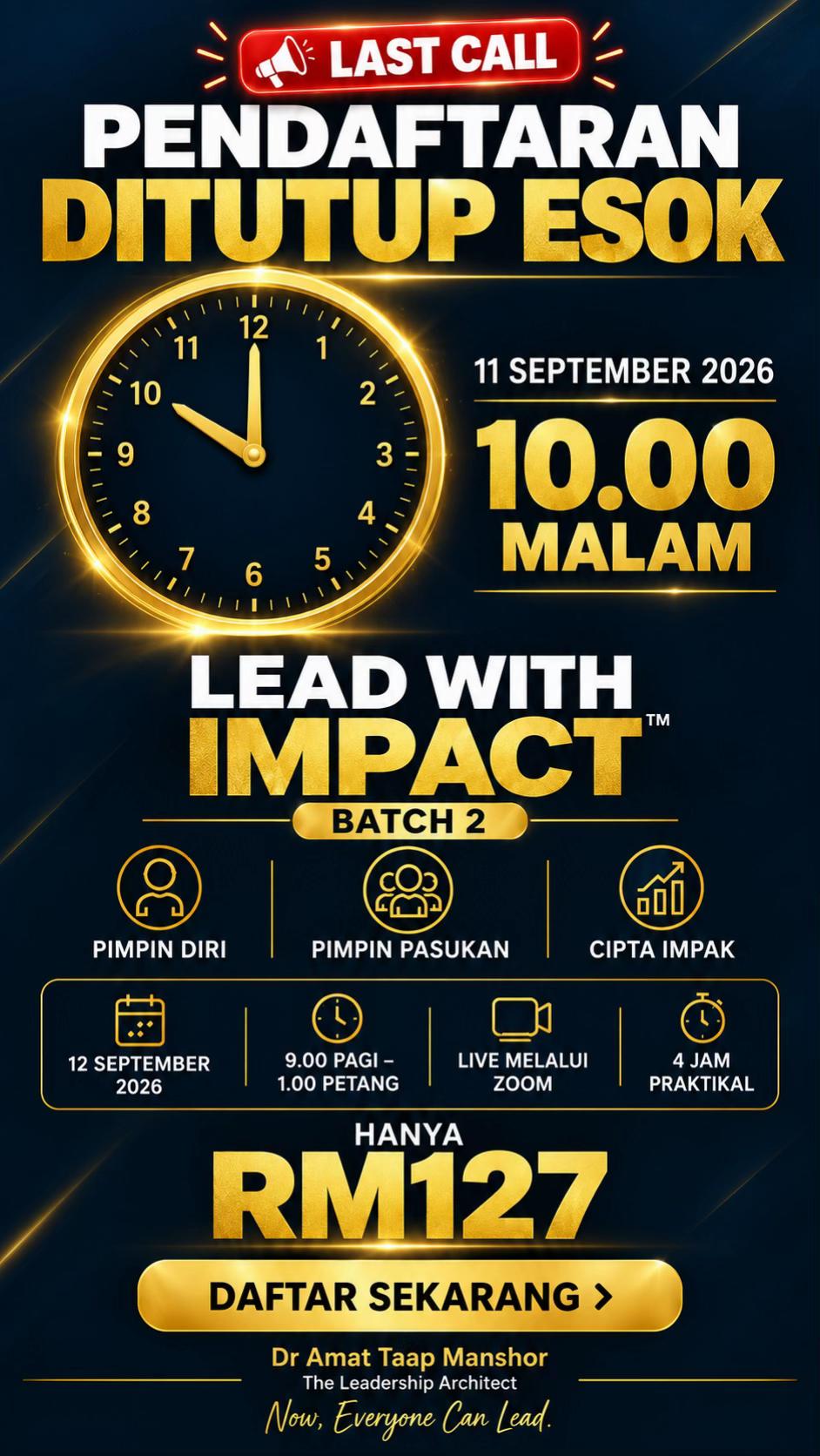 @Dr Amat Leadership Architect