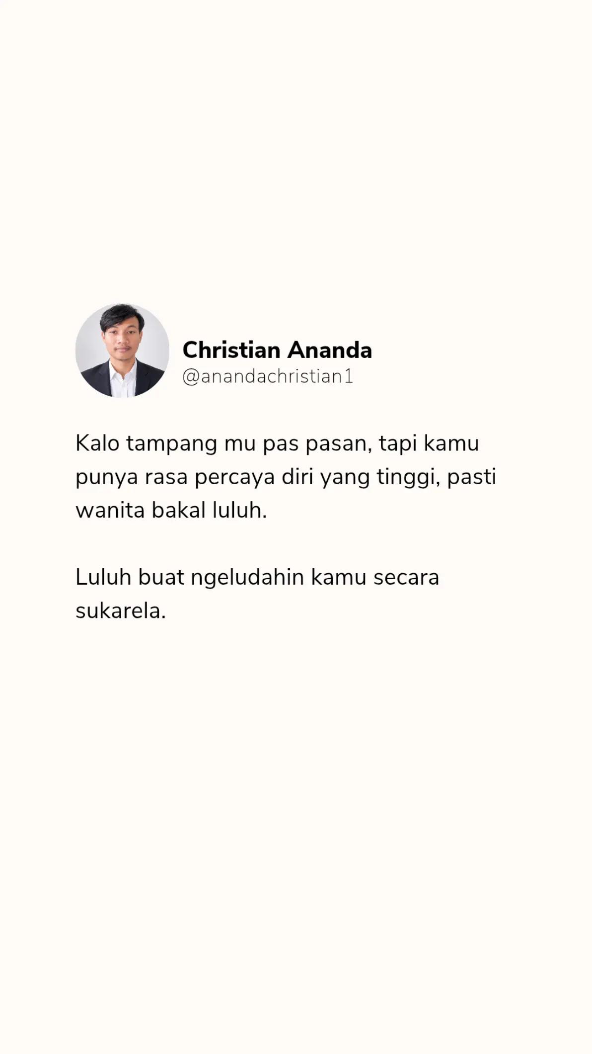 @Anandachristian