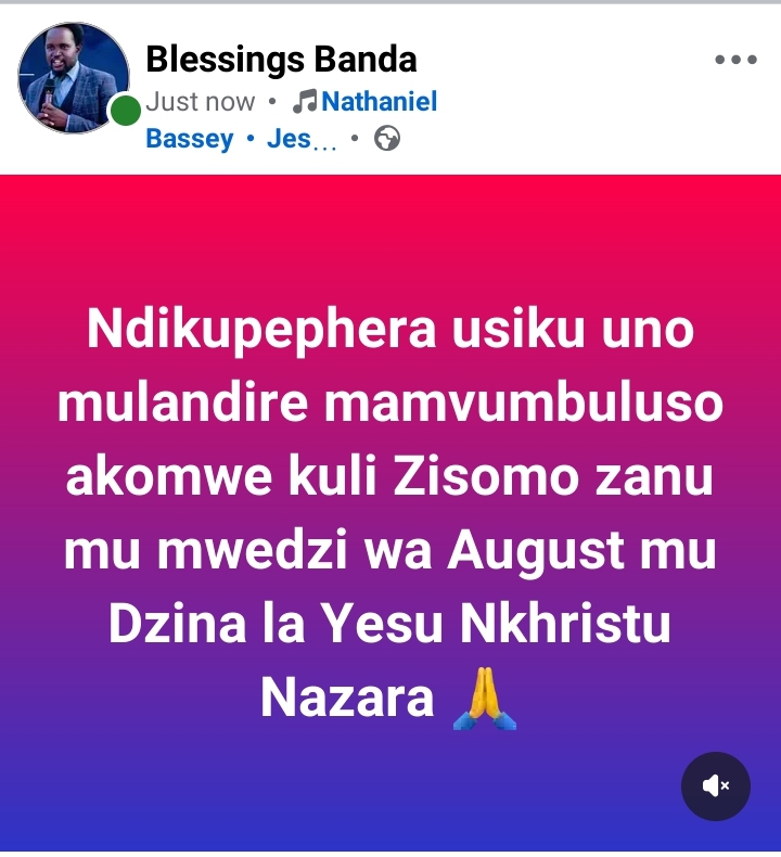 @Prophet Blessings Zuze Banda