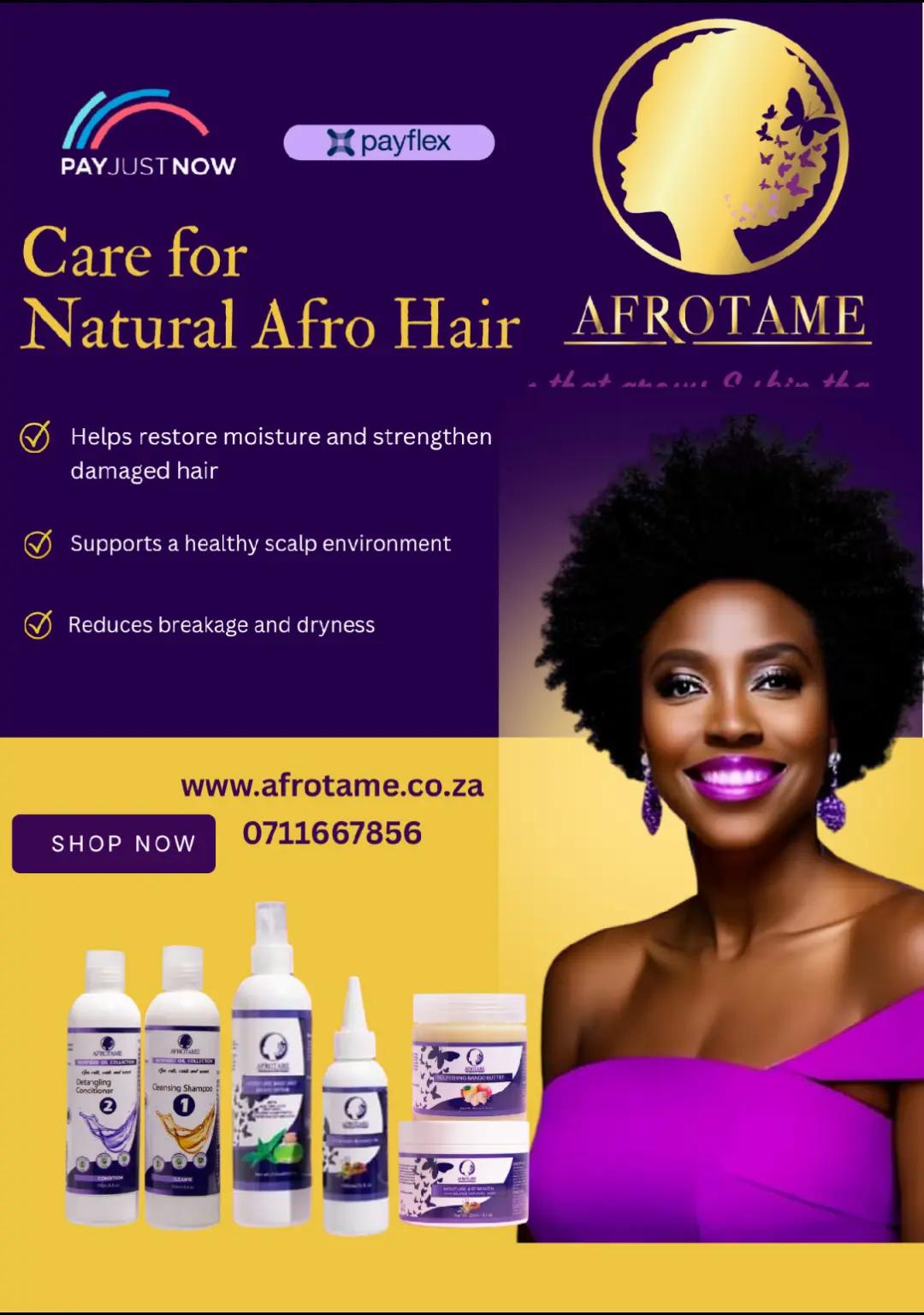 @Afrotame Hair Care