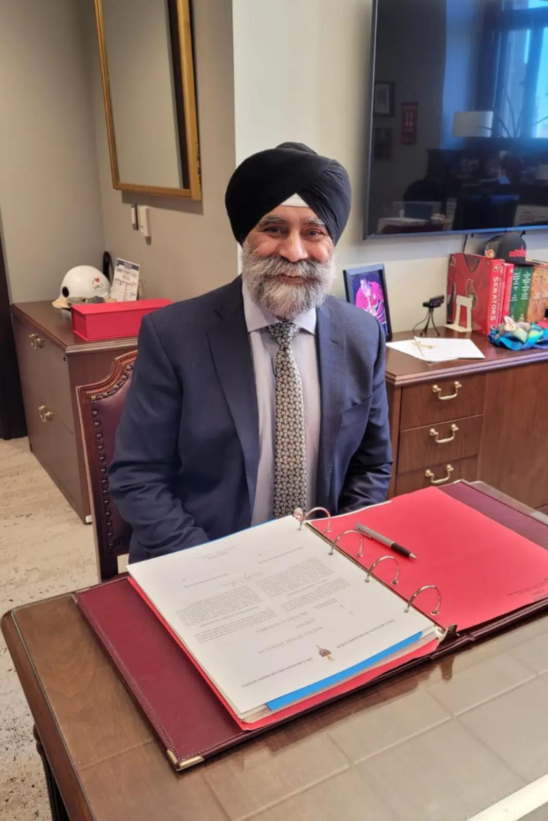 @Senator Baltej Singh Dhillon