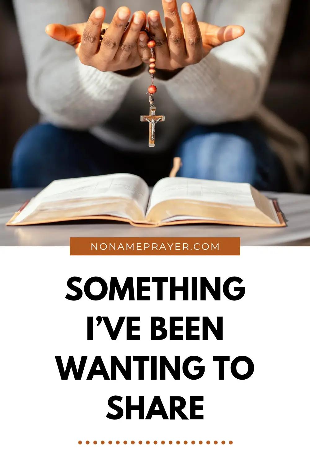 @No Name Prayer