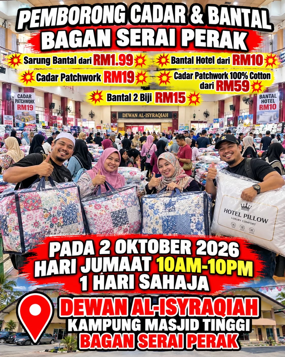 @Pemborong Cadar & Bantal
