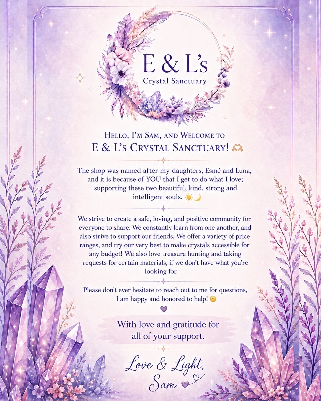 @E & L's Crystal Sanctuary