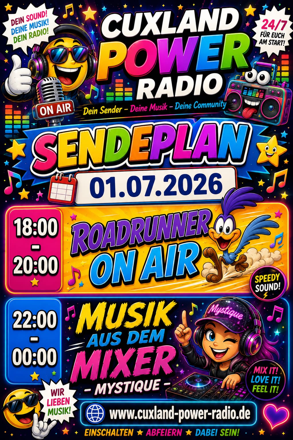 @Cuxland Power Radio
