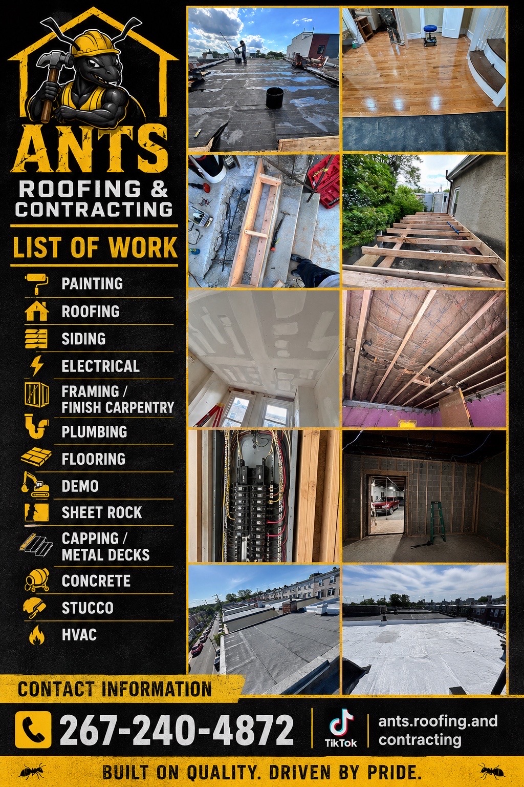 @Ant&rsquo;s roofing and contracting