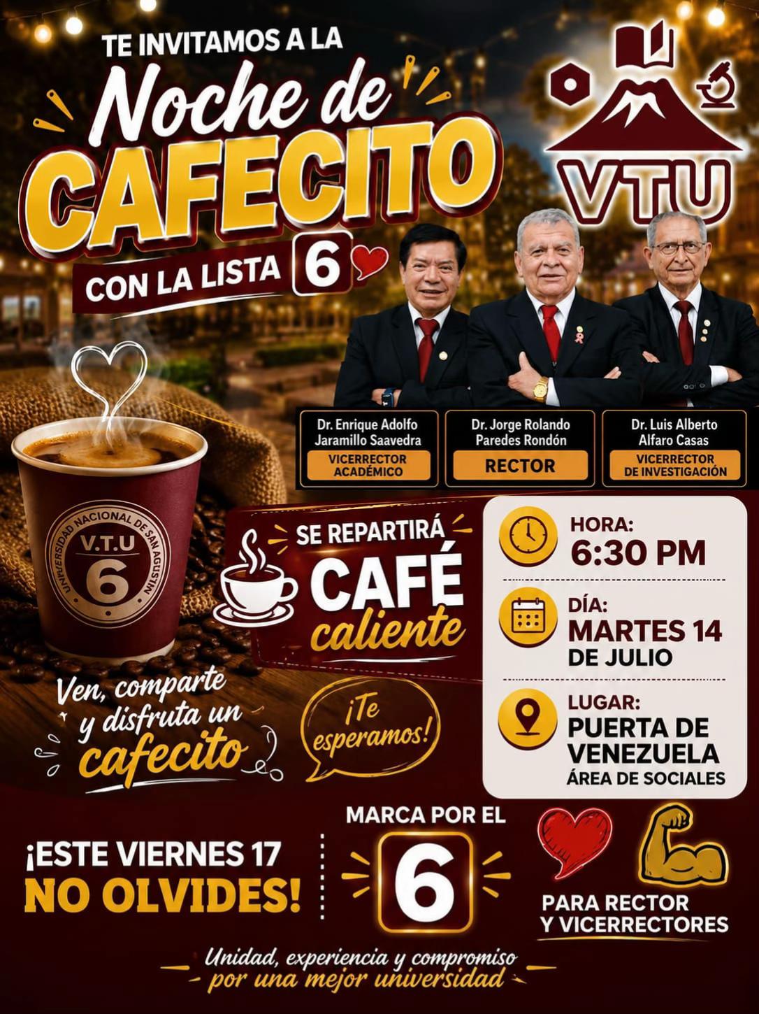 @LISTA “6” - RECTORADO / VTU