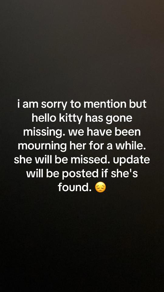 @hello kitty 😼