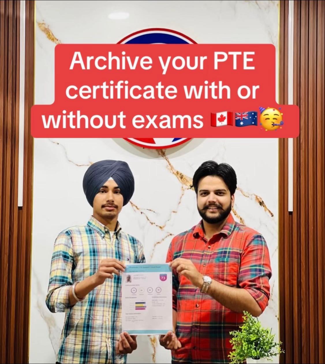 @PTE/IELTS CERTIFICATE 75PLUS🏆