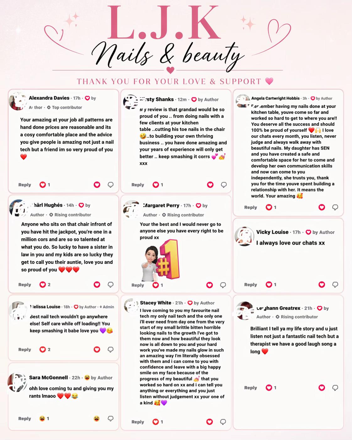 @L.J.K Nails & Beauty