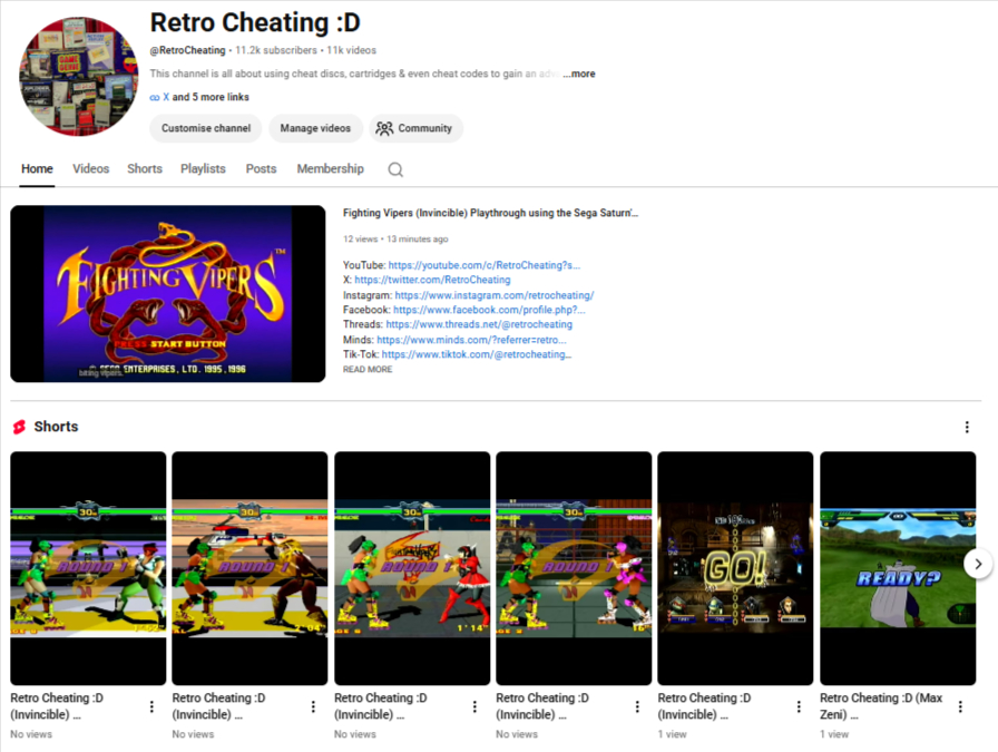 @Retro Cheating