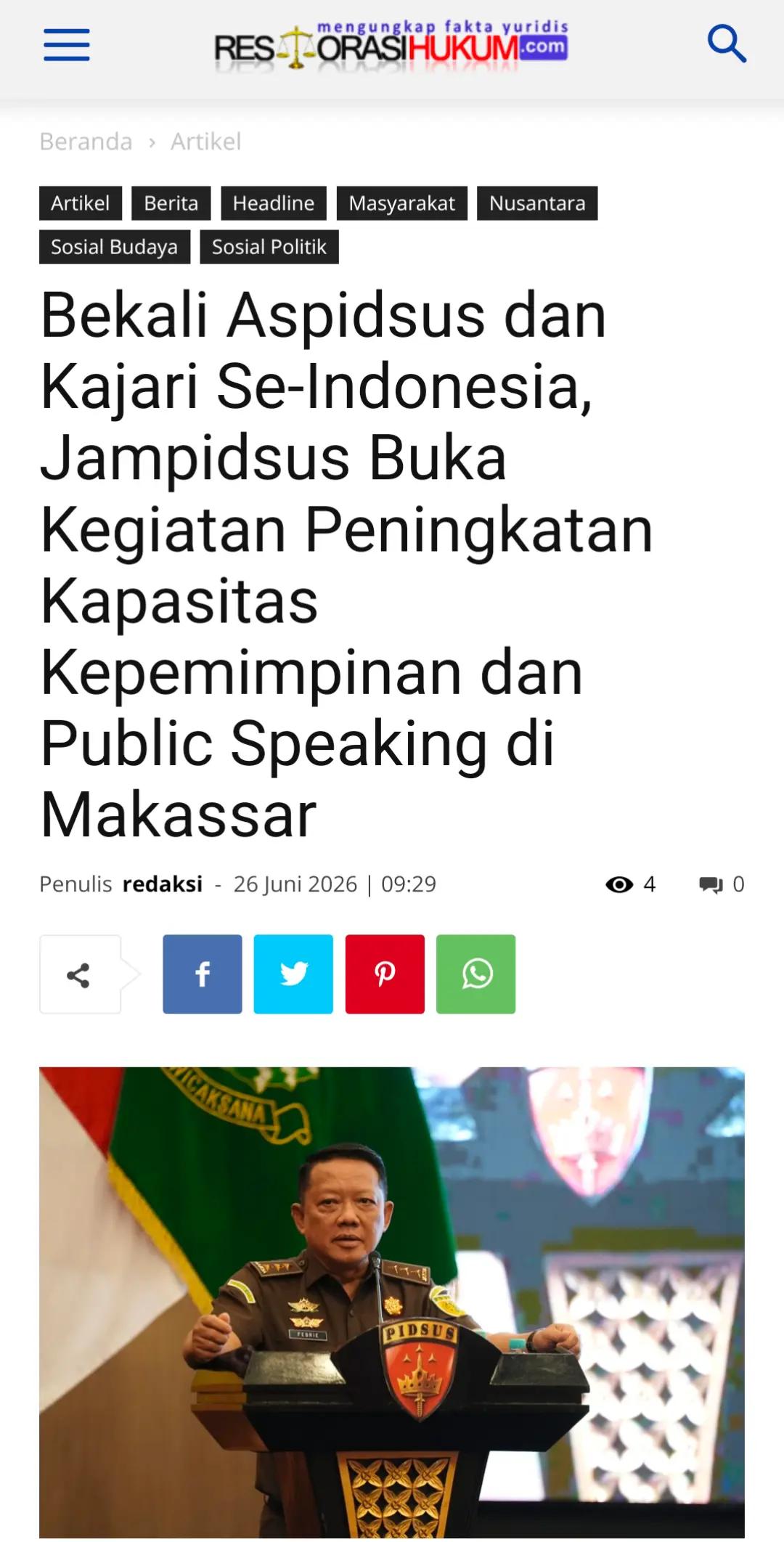 @Restorasi Hukum Nasional