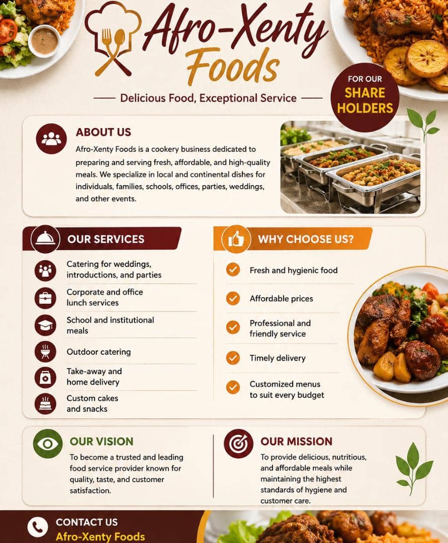 @Afro-Xenty Foods