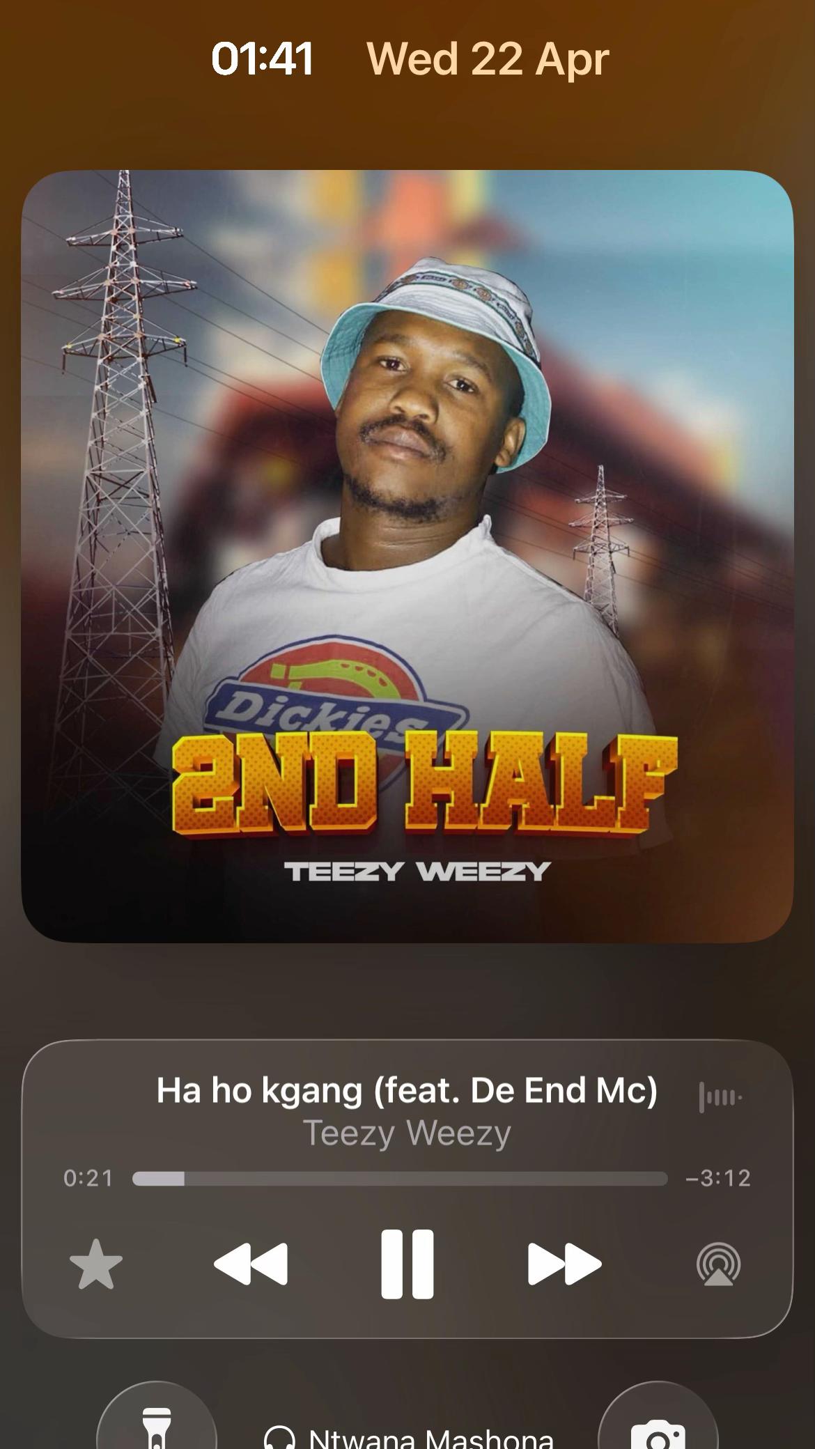 @TeezyWeezyNtwanaMashona