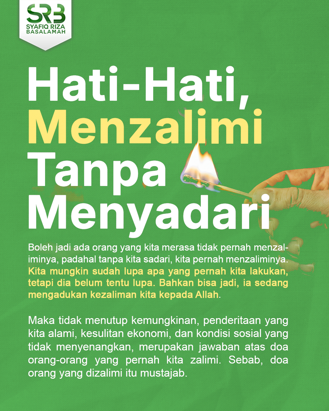 @Syafiq Riza Basalamah Official
