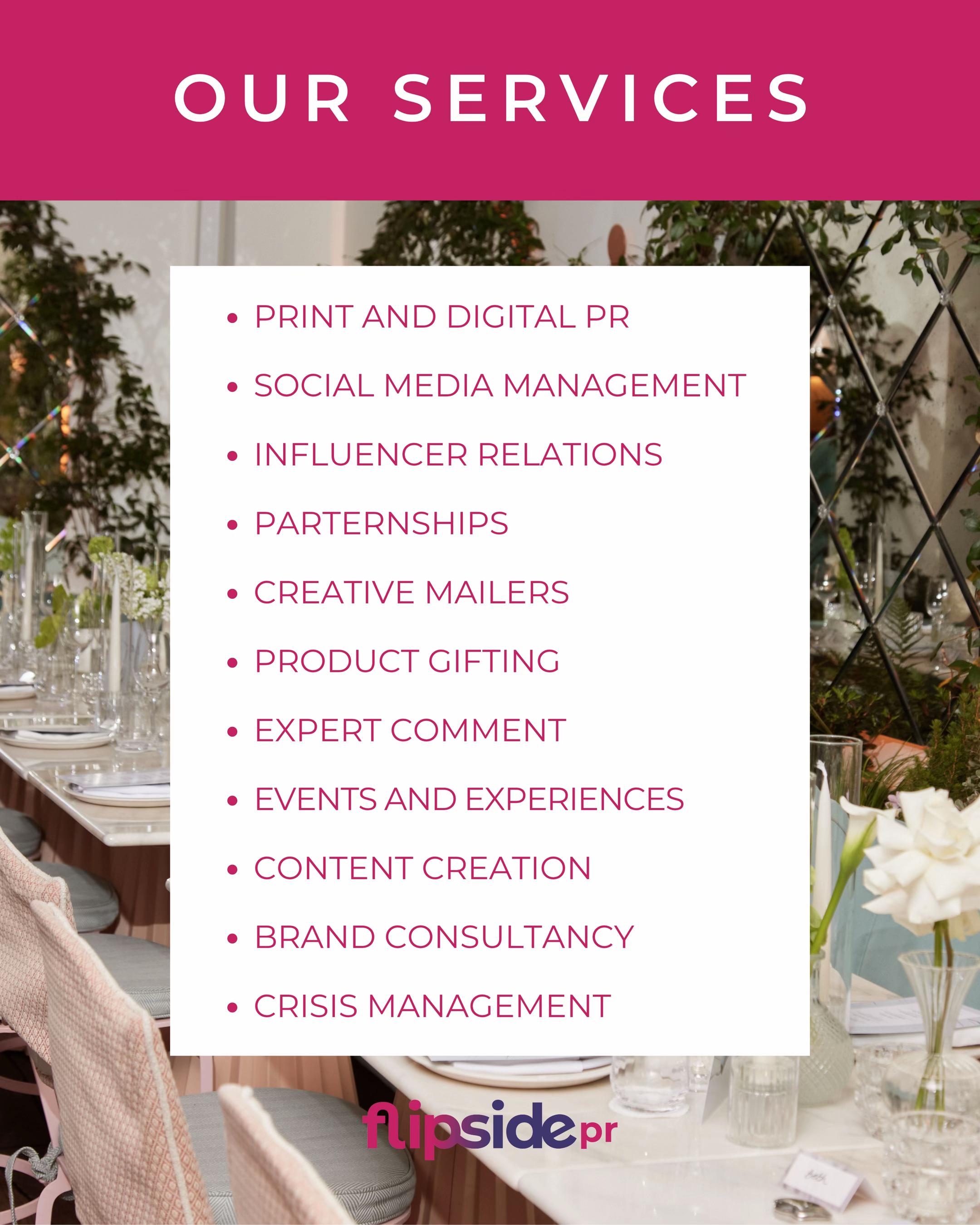 @Flipside PR