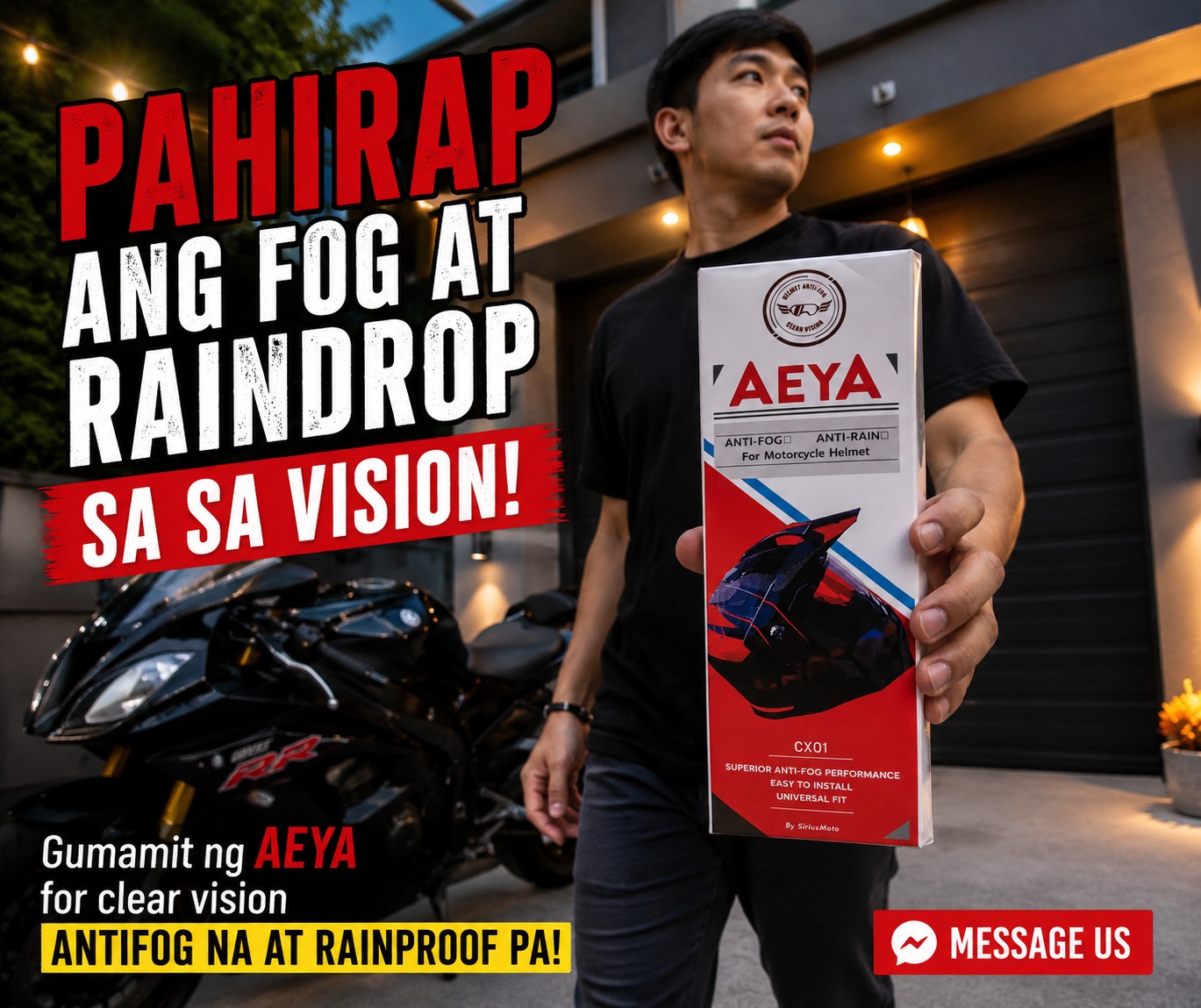 @Aeya Antifog universal