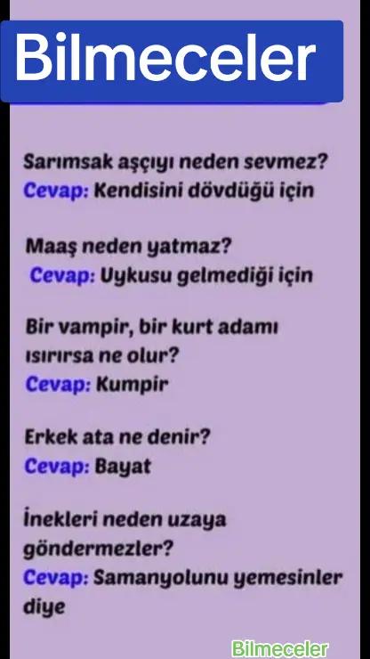 @Onur Çayğaracı 🌼Bilmeceler