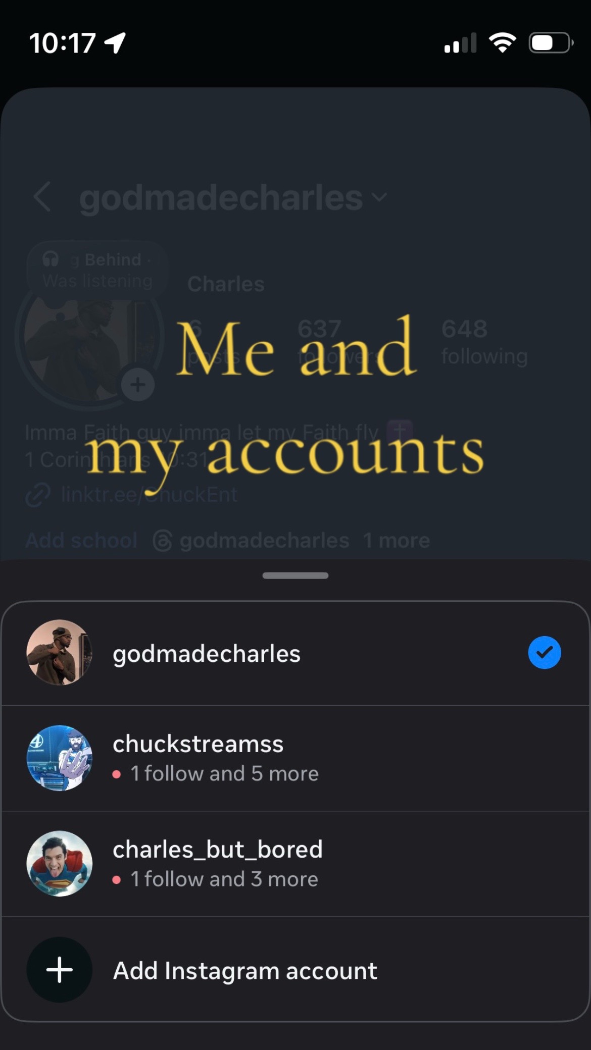 @godmadecharles
