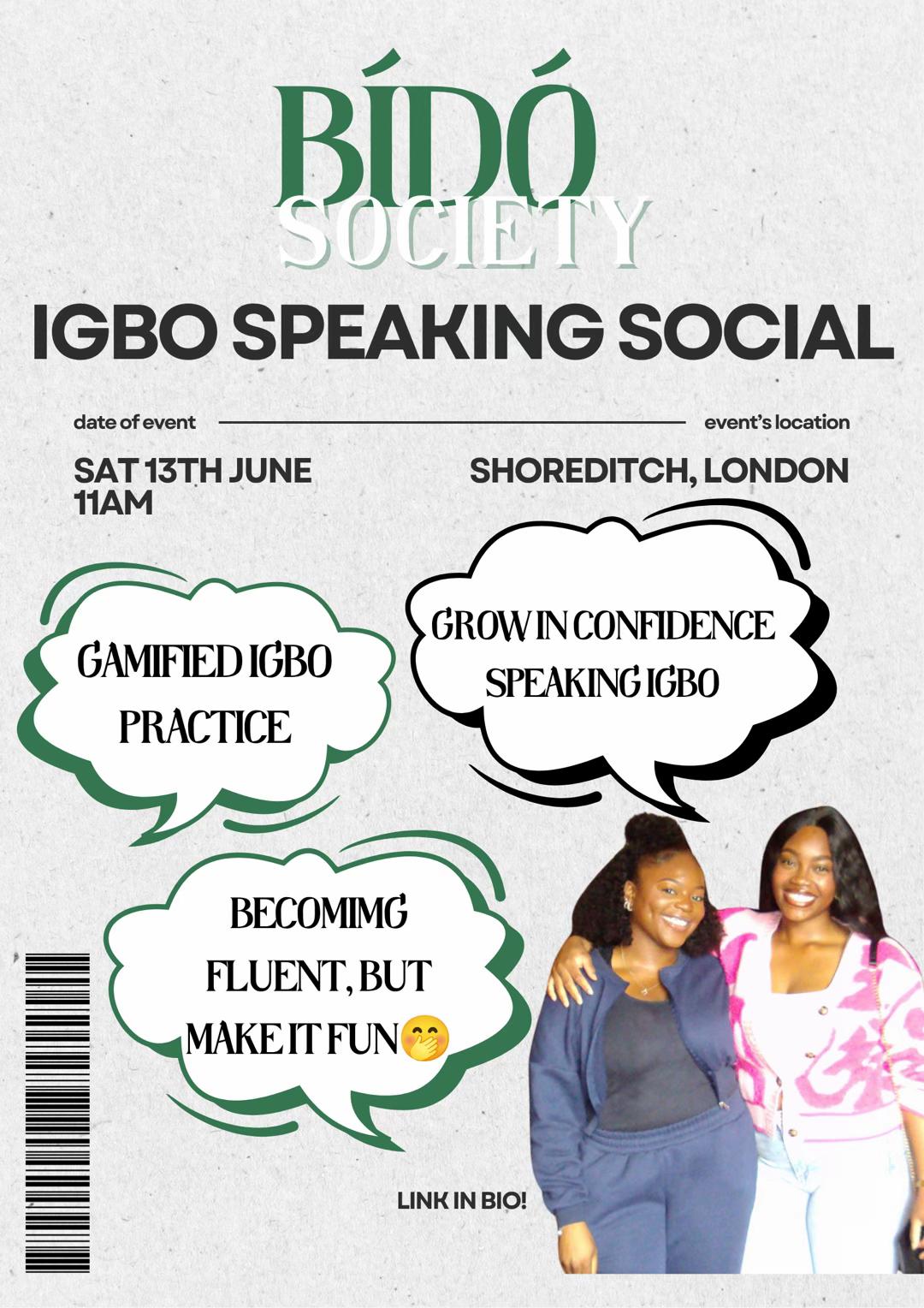 @Bido Ịsụ Igbo