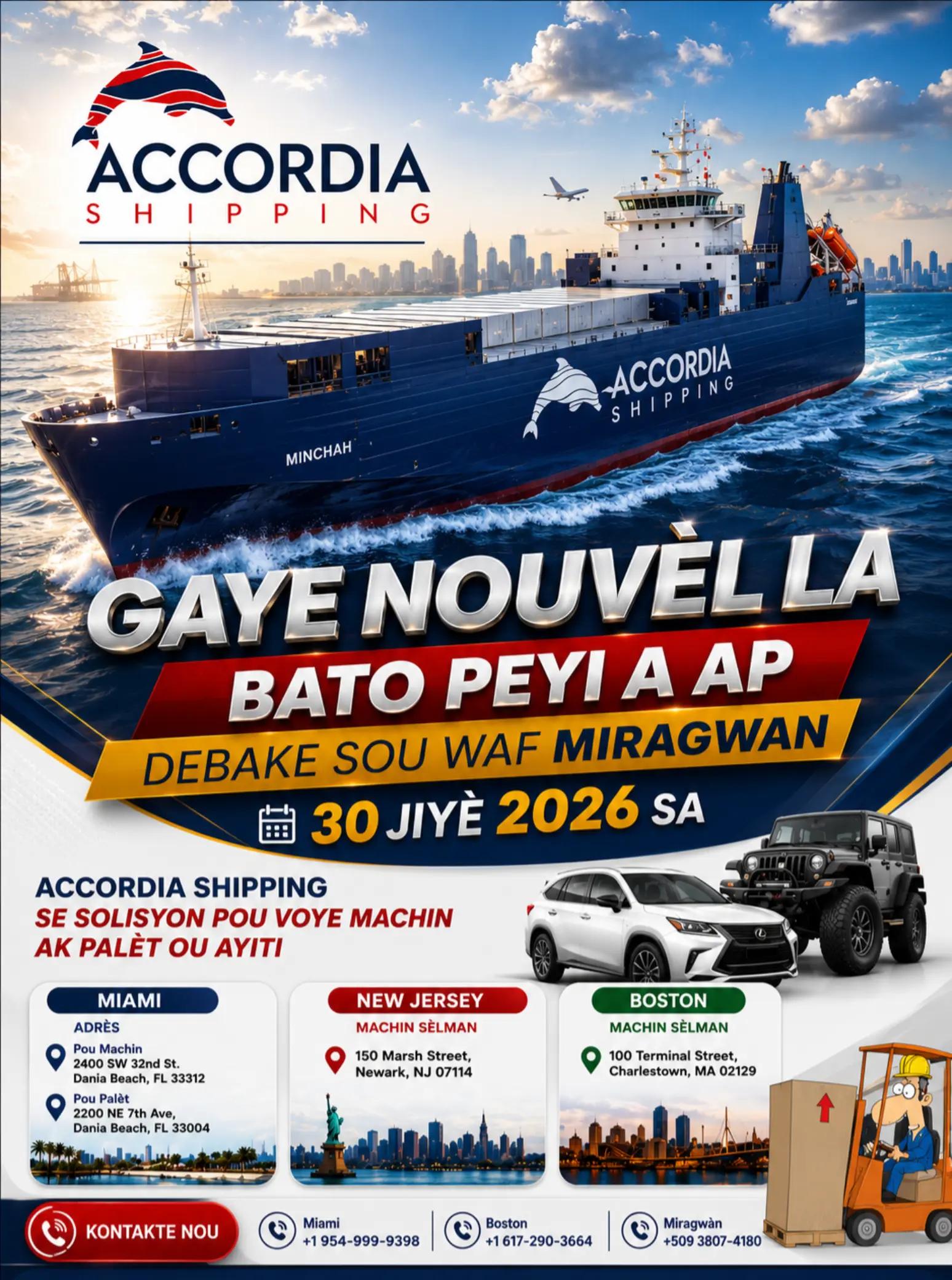 @AccordiaShipping (Miragoâne)