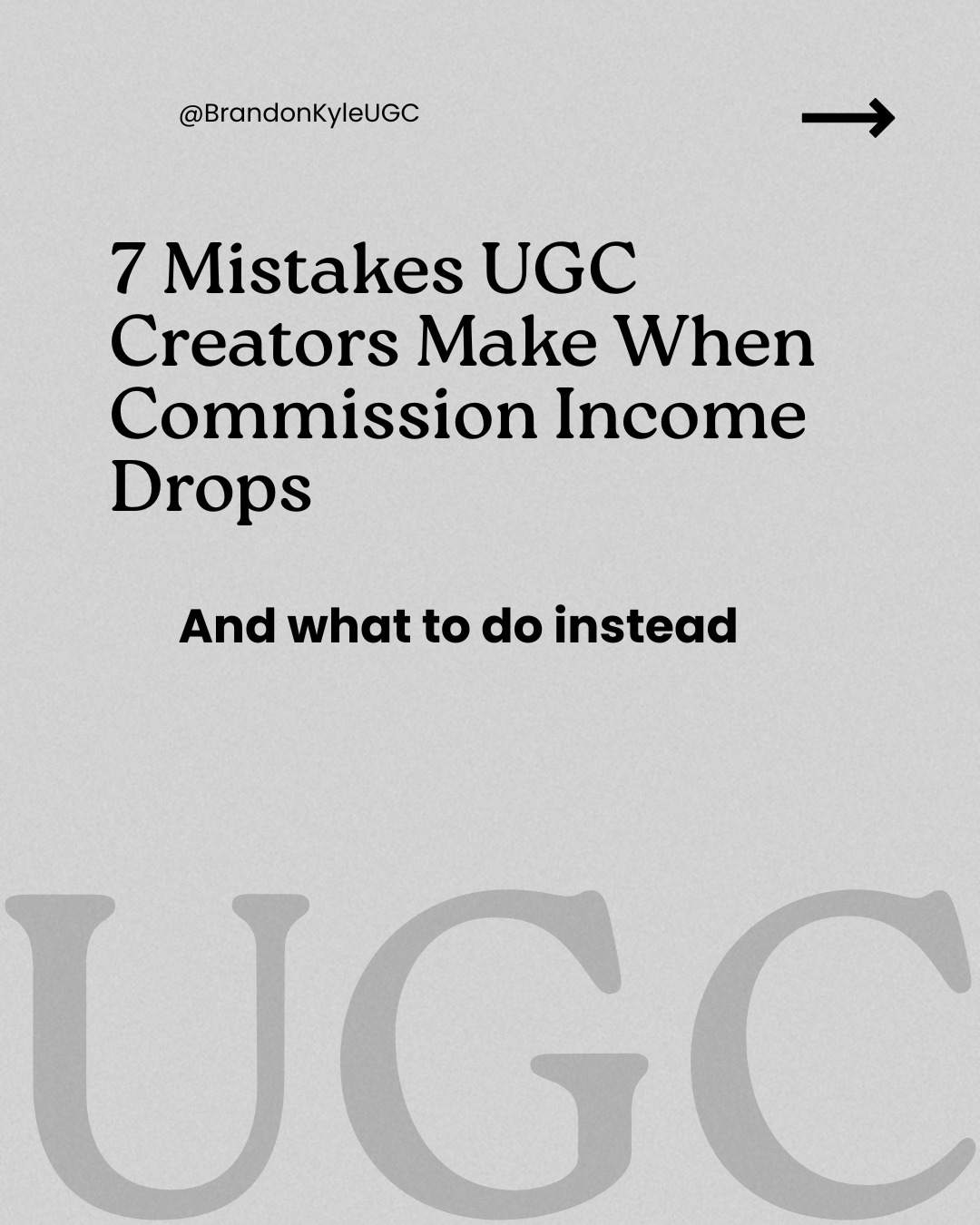 @Brandon - UGC Content Creator