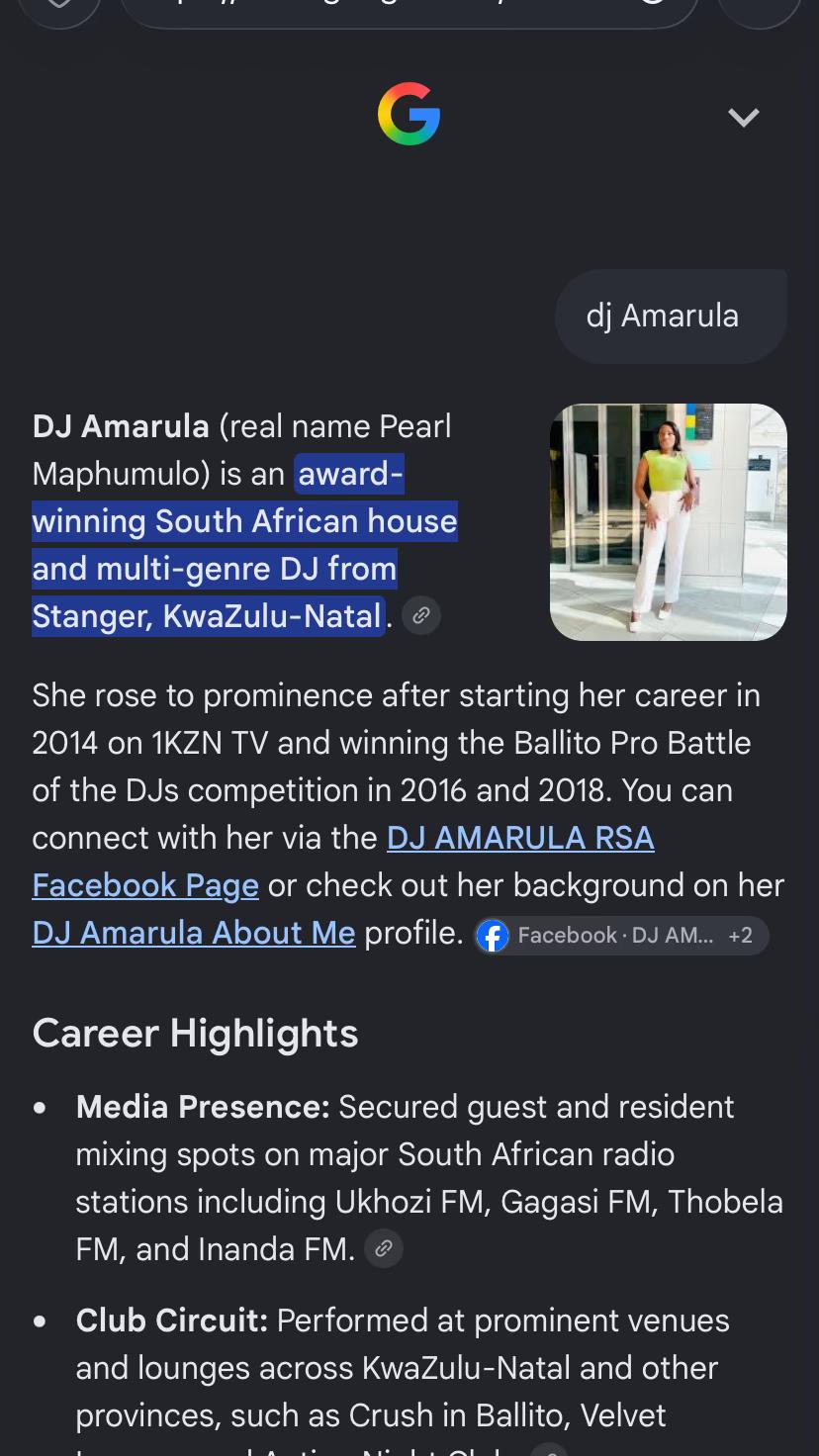 @DJ AMARULA