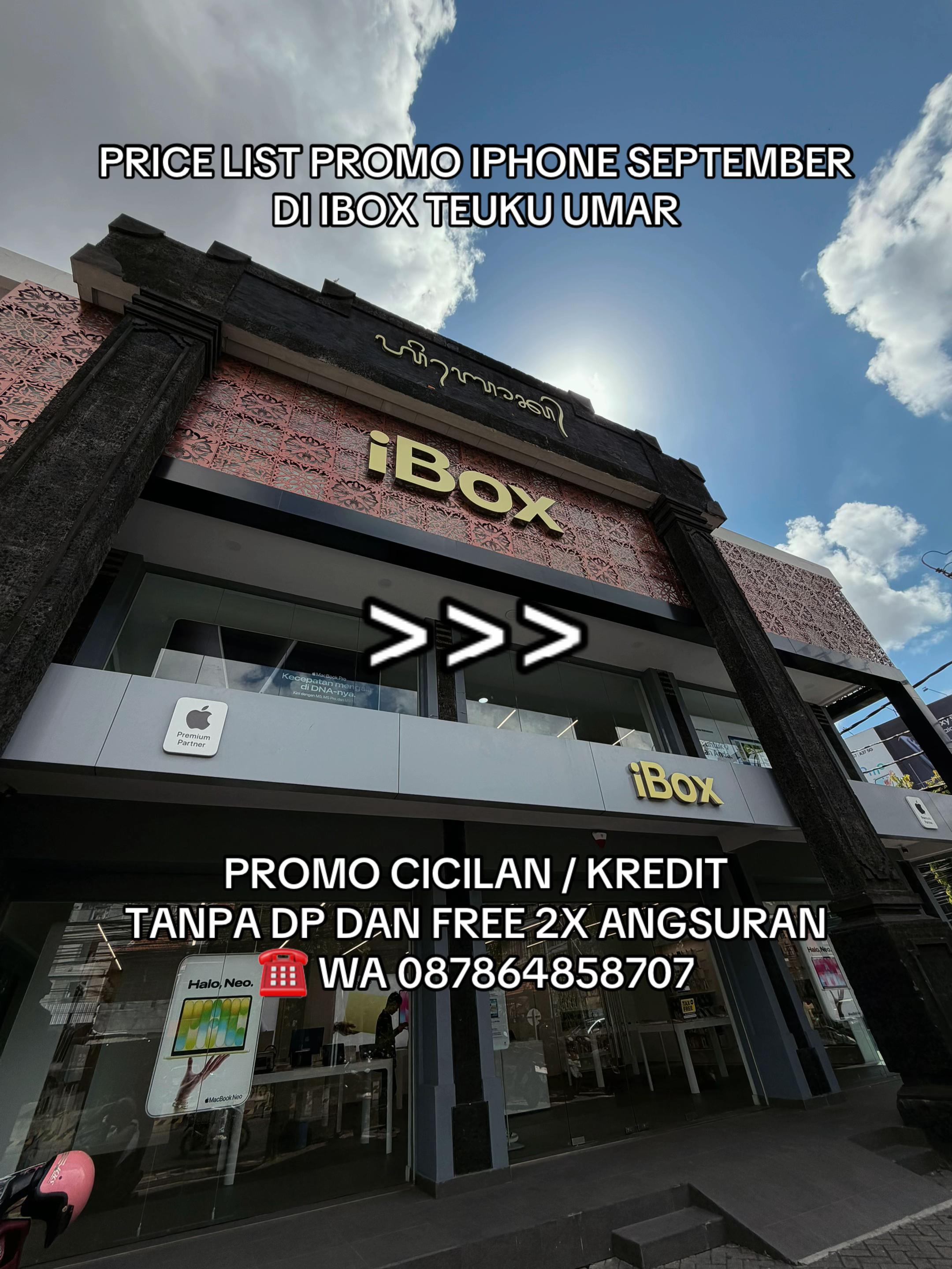 @KREDIT/CICILAN IPHONE DENPASAR