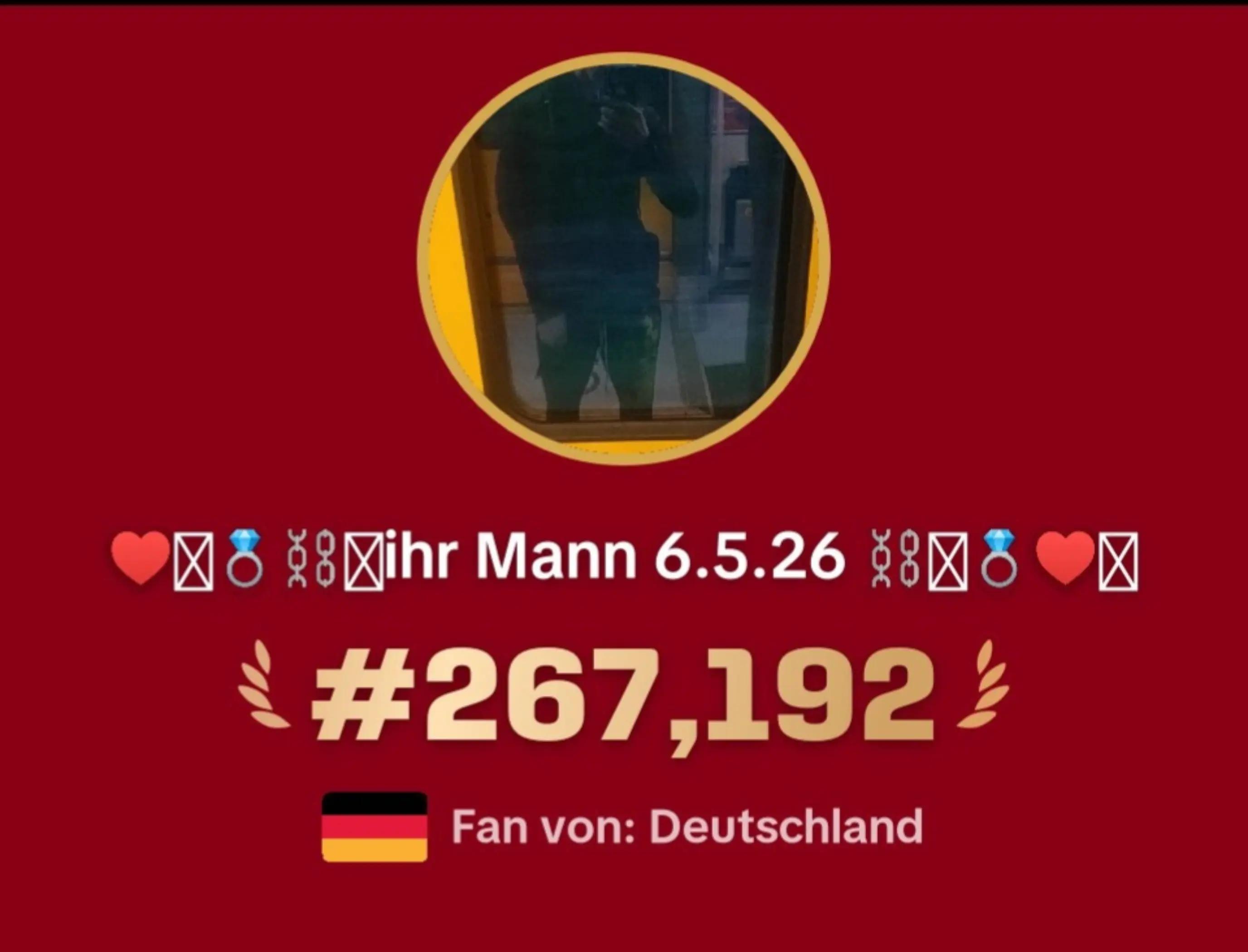 @♥️💍 ihr Mann 25.5.26💍♥️ M+M