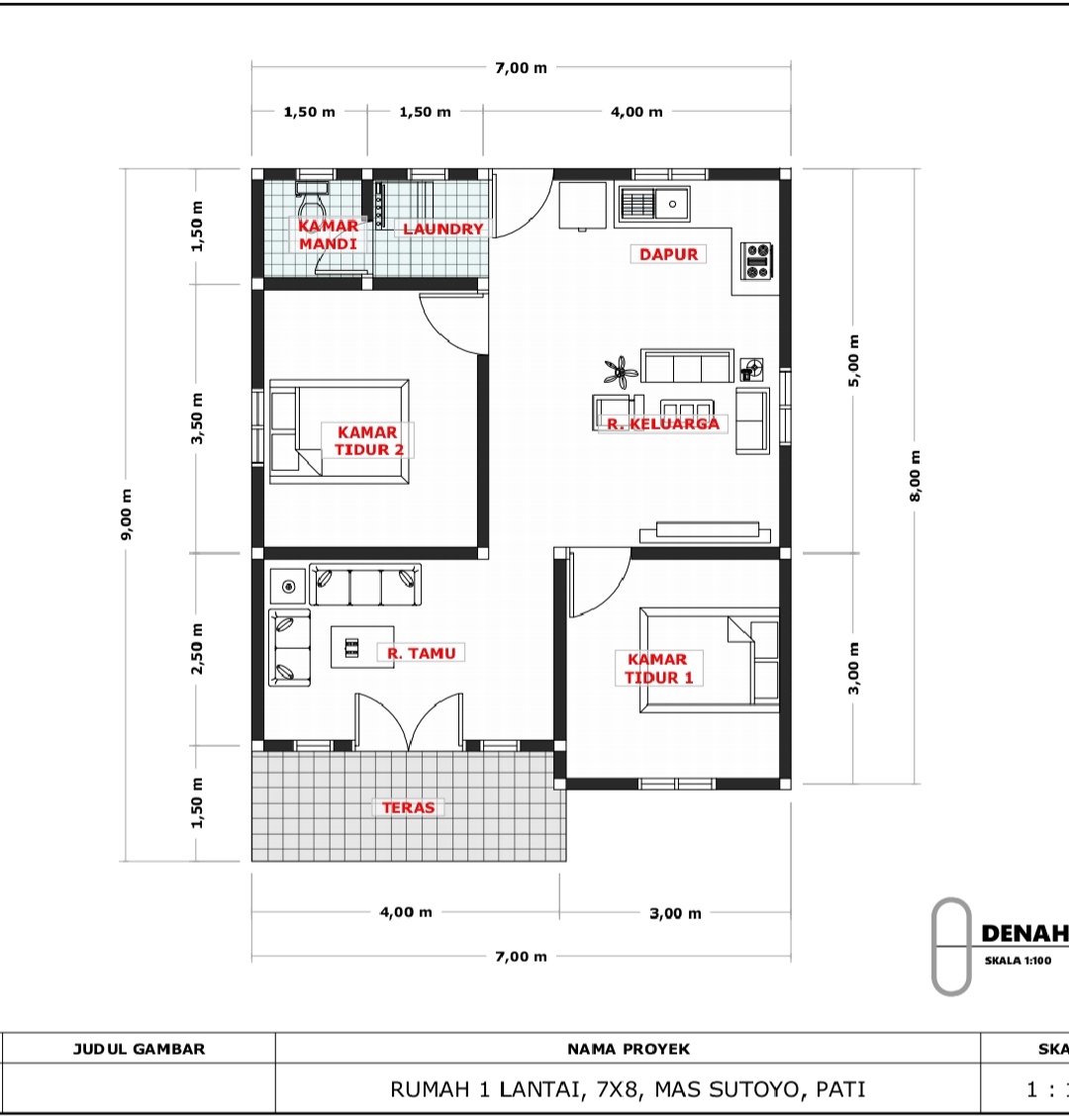 @DESAIN RUMAH LISTANTO ARCH