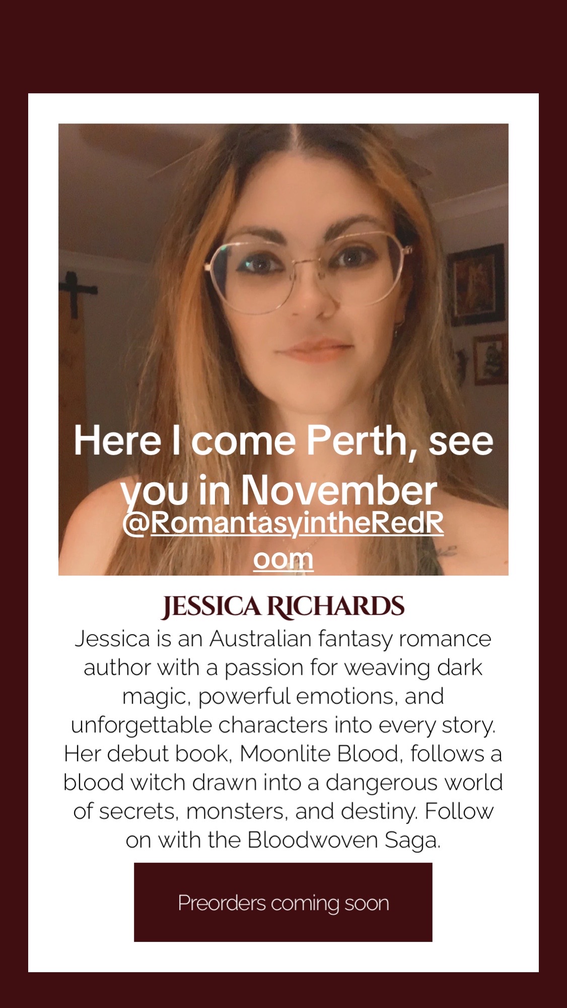 @AuthorJessicaARichards