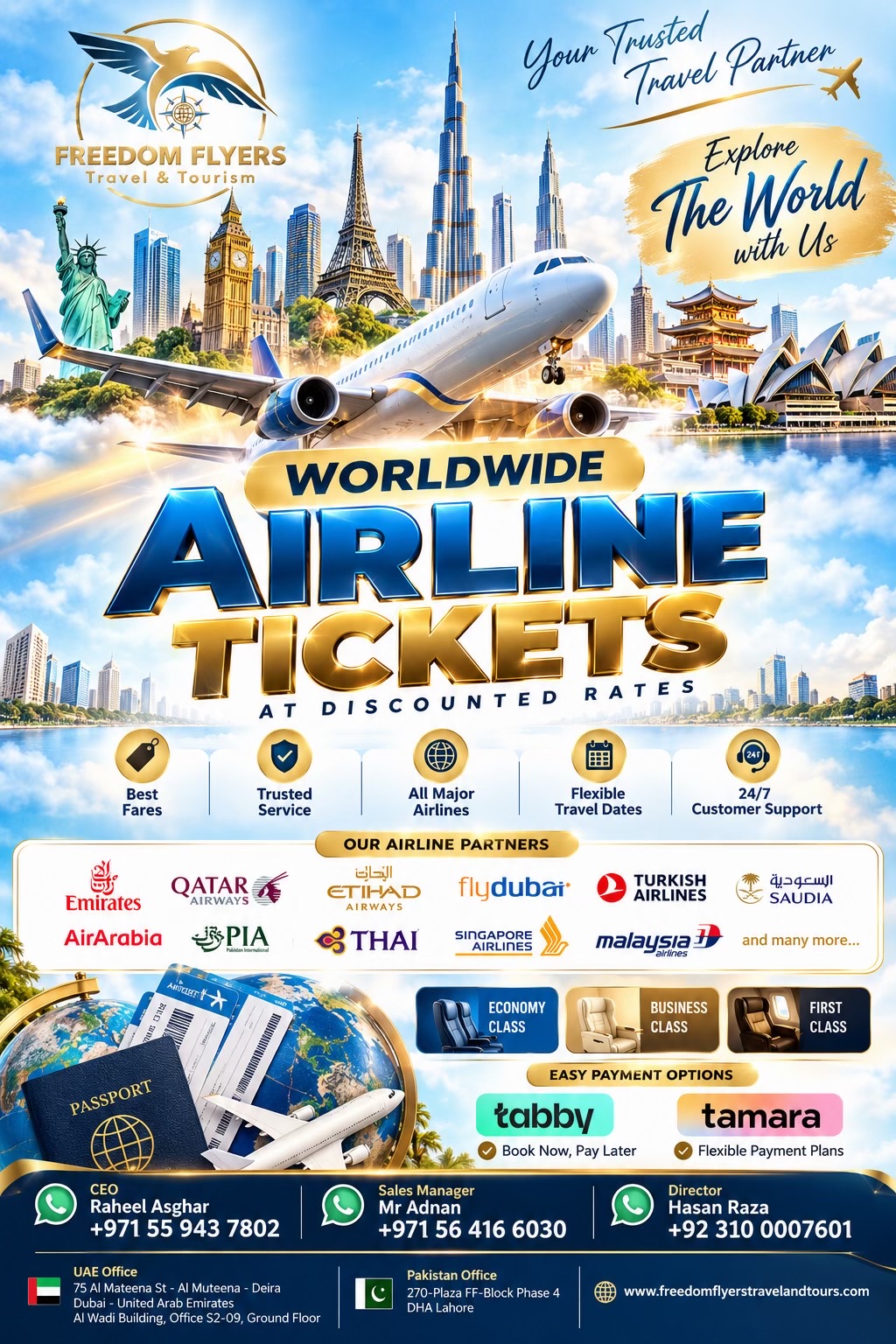 @Freedom Flyers Travel &Tourism